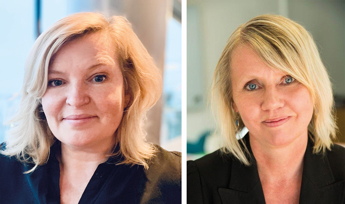 Josefin Lassinantti och Ulrika Domellöf Mattsson