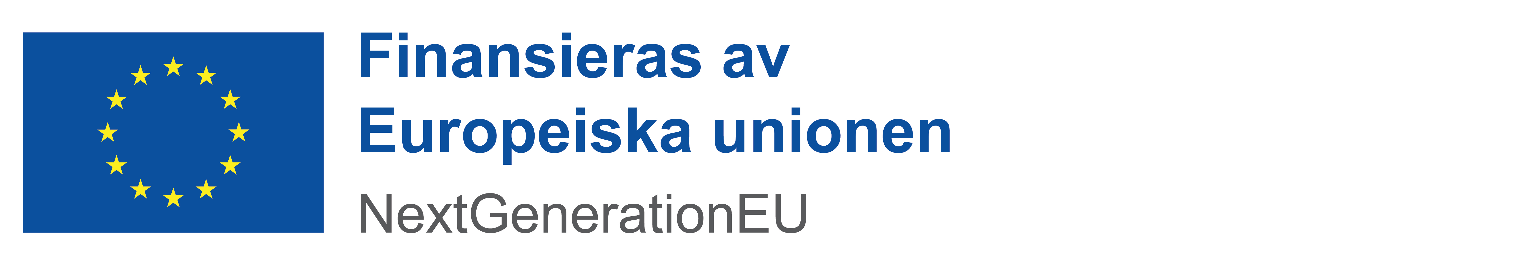EU-flagga text: Finansieras av Europeiska Unionen nextgenerationeu.