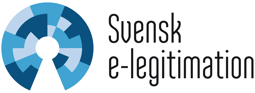 Logotype svensk e-legitimation.